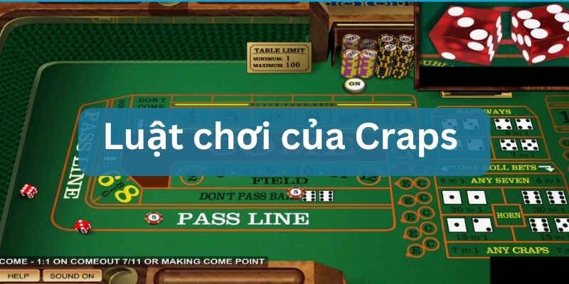 cách chơi game craps