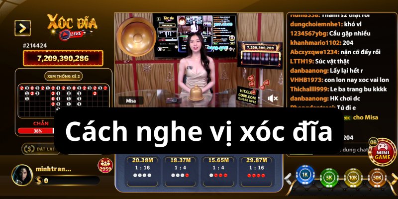 cách nghe vị xóc đĩa