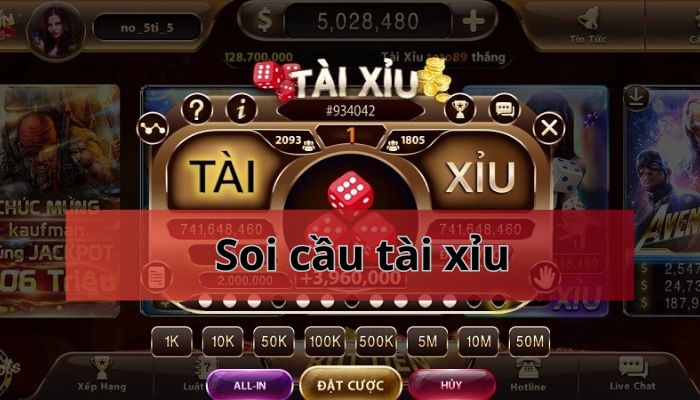 Cách soi cầu tài xỉu