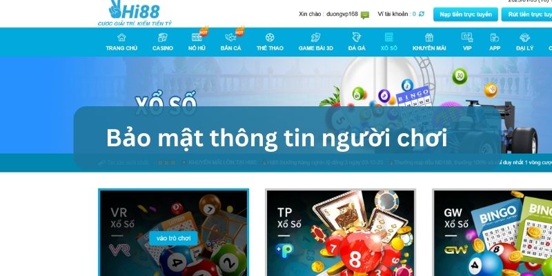 công nghệ vr trong xổ số