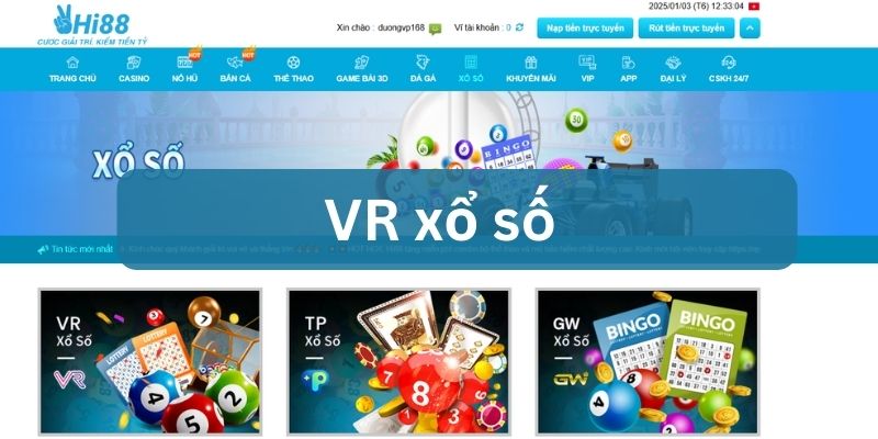 vr xổ số